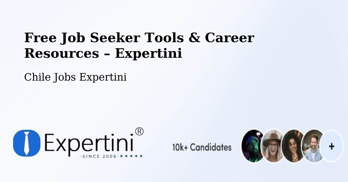 Free Job Seeker Tools & Career Resources – Rengo - Rengo, Chile Jobs Expertini